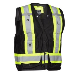 SVE204 Forcefield High Visibility Safety Surveyor's Vest