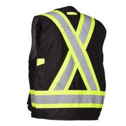 SVE204 Forcefield High Visibility Safety Surveyor's Vest