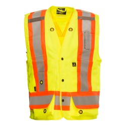 SVK04 High visibility Polyester Land Surveyor Vest