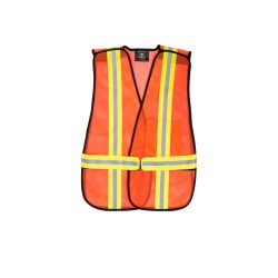 SVK371 Polyester Mesh Economic Traffic Vest with 2" Reflective Tape