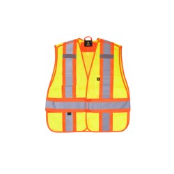 SVK379 Polyester Mesh Traffic Vest with 4" Reflective Tape