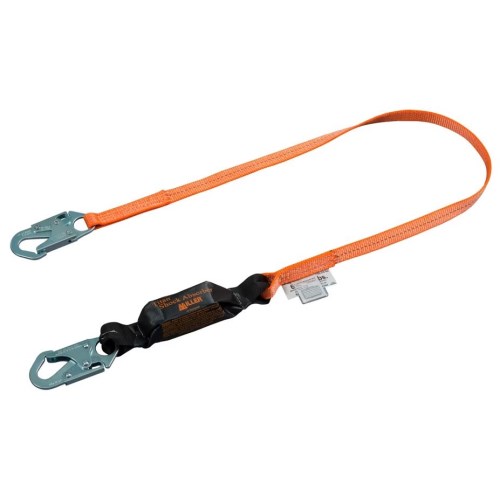 honeywell shock absorbing lanyard with rebar hook