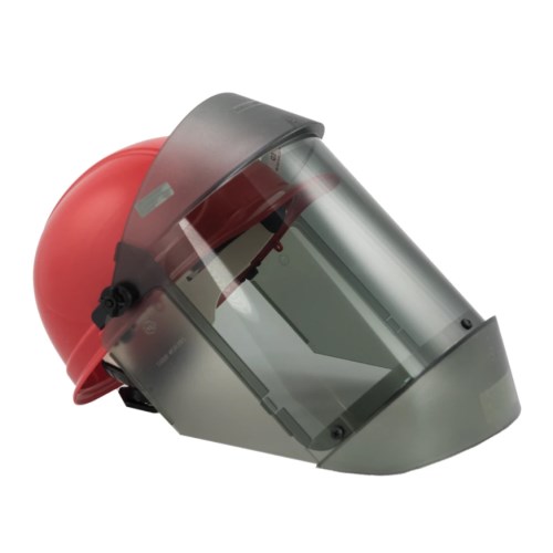 tcre60 oberon tcg™ series arc flash face shields and hard hat, ppe category 2 21agr12afcc+500