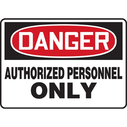 td-madm006 danger auth pers only #madm006-vp 10x14sty madm006-vp