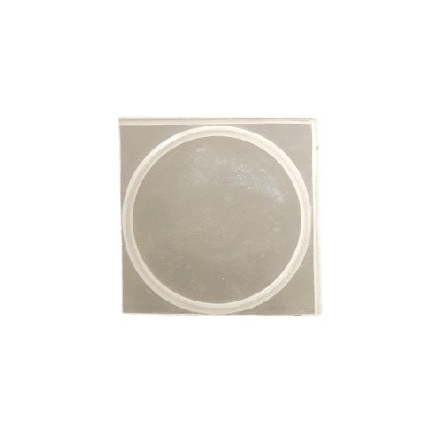 white adhesive reflective dot