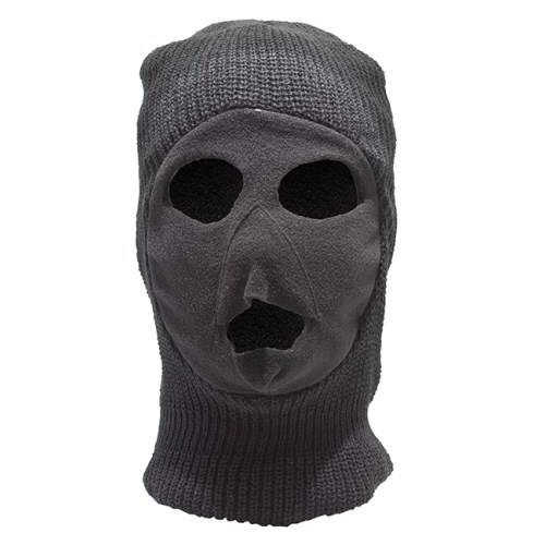 thp007 acrylic balaclava with three hole openings 77-6315-nb