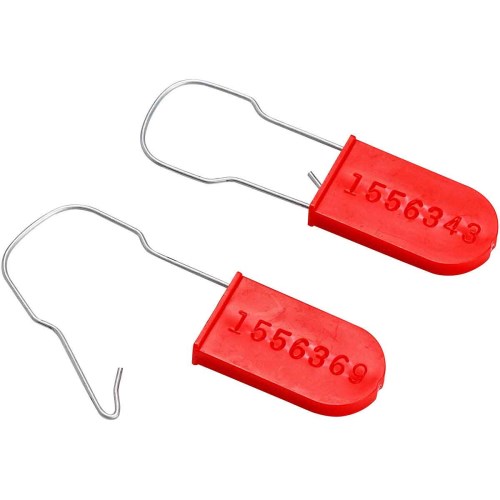 tp-95173 scellés de sécurité en plastique pour cadenas brady, 100/pqt 95173 95173