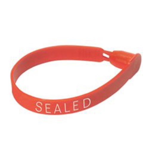 seal red plastic lock #s30031b00-01 sealed
