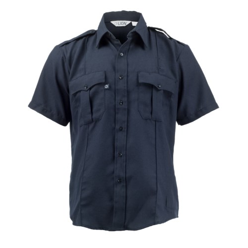vche66 lion protects bravo 4.5 oz. nomex short sleeves work shirt