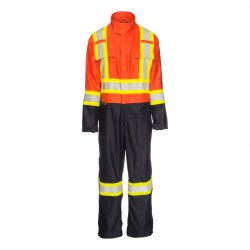 VCKA01 Kosto Aluskin Work Coverall for Aluminum Smelter and Welding with 4” Reflective Tape