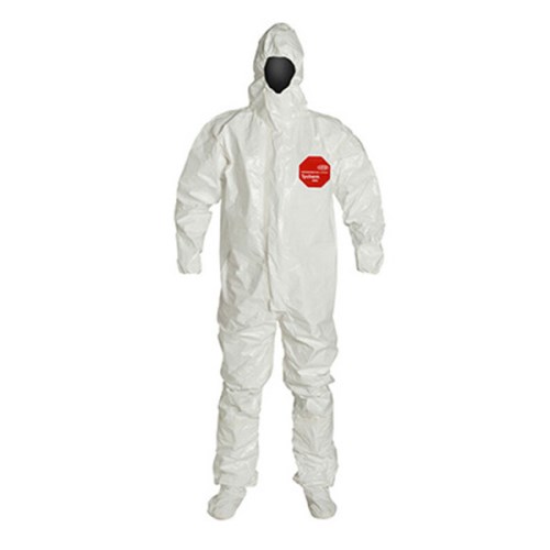 vco172 dupont tychem coverall with attached hood and socks
