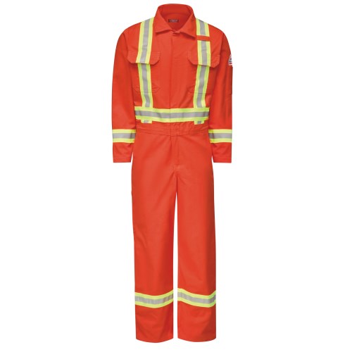 vcoe1 comfortouch coverall fire retardant and arc flash protection level 2 with reflective tape