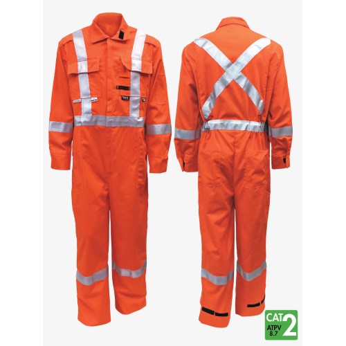 vcoe46 ifr ultrasoft 7oz class 3 high visibility deluxe coverall