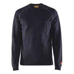 Blaklader Lightweight CAT 2 FR Long Sleeve Work T-Shirt