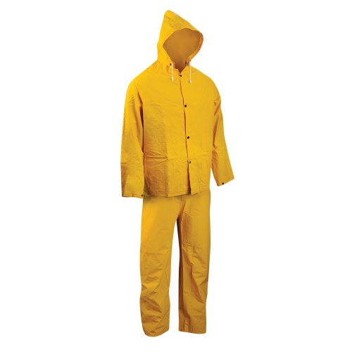 vha488 habit pluie kosto (l) jaune pvc/polyester 3pcs vha488xl