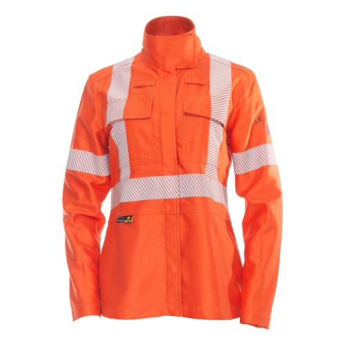 chemise de travail pour femme résistante aux métaux en fusion aluskin ellika