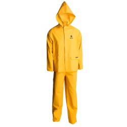 VHKF50 Habit de pluie 3 pièces résistant aux flammes en polyester enduit de PVC Kosto VHKF50L VCK153T44