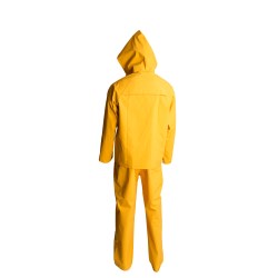 VHKF50 Habit de pluie 3 pièces résistant aux flammes en polyester enduit de PVC Kosto VHKF50L VCK153T44