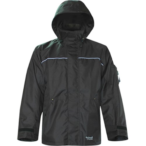 vma050 breathable rain jacket, thor, 300d trilobal