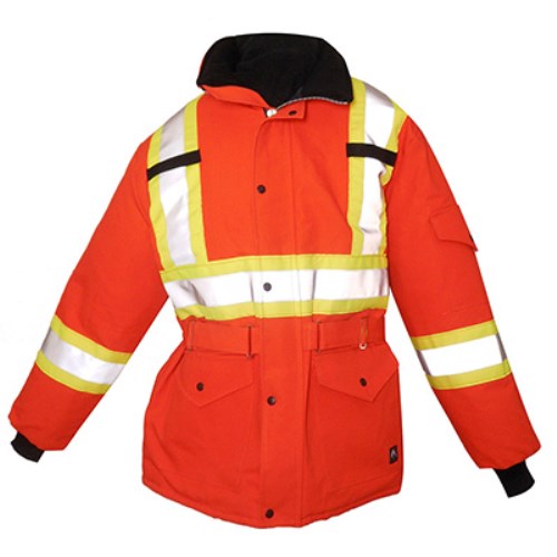 vma865 manteau doublé en coton avec bandes réfléchissantes mmor2554-cl3 m2554cl3