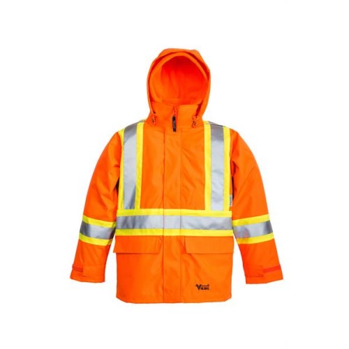 vmah39 winter coat, -15°c, with 2" reflective tape, journeyman 300d tri-zone