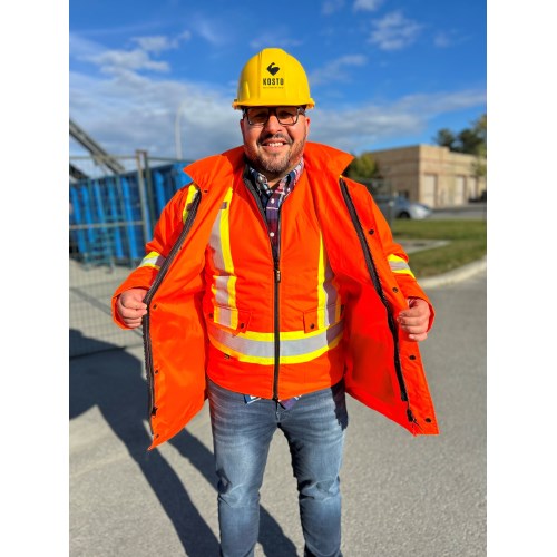 VMK775 Kosto 5 in 1 Jacket with 4" Reflective Tape