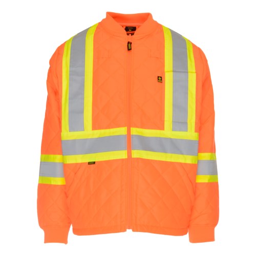 manteau matelassé haute visibilité de kosto