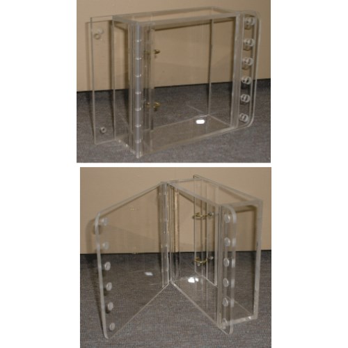 6" x 6" x 2" lock box