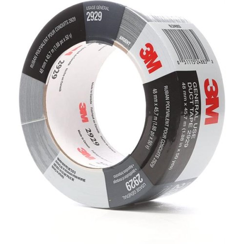 xru049 3m™ 2929 general use duct tape 48mm x 45.7m 7000137675