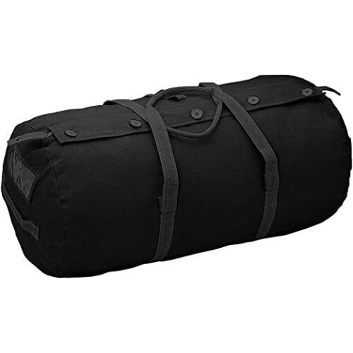 army-style duffel bag