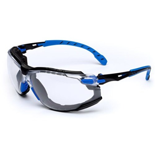 ylu190 3m™ solus protective eyewear, scotchgard™ anti-fog lens with foam gasket 7100079186