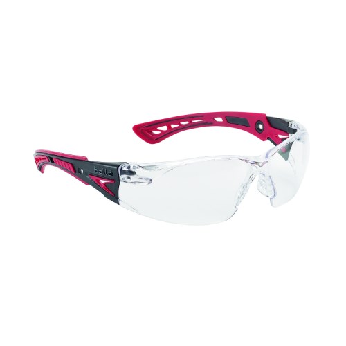 ylu192-0 bolle safety rush+ glasses with anti-scratch lens