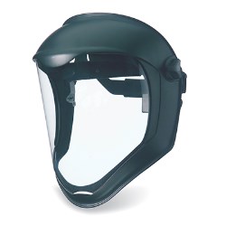 YSC200 Bionic matte face shield with clear polycarbonate visor and anti-fog hardcoat S8510