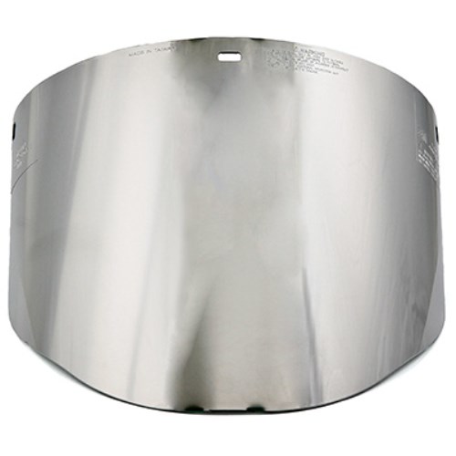 yvi129 3m aluminized molded polycarbonate visor with molded windshield, 9" x 14.5'' 7000052705