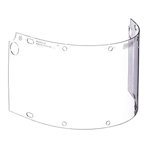visor for fm400 and fm500dccl series helmet, honeywell
