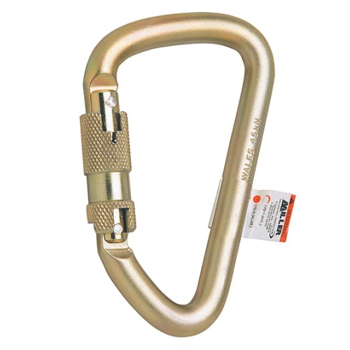 zcr008 miller twist-lock steel carabiner 17d-1/